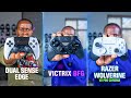 Ps5 dualsense edge vs victrix pro bfg vs razer wolverine v2 pro chroma