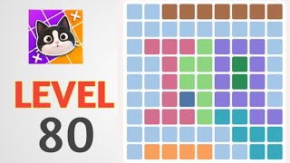 Meowdoku:Brain Puzzle Games Level 80 Full Walkthrough Solution