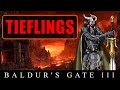 The Tiefling Race | Baldur's Gate 3 Lore (D&D)
