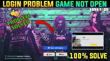 Free Fire Login Problem Today | Login Failed Please Try Logging Out First Free Fire | FF Not Opening