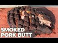 Slow Smoked Whole Pork Butt in a Pellet Smoker