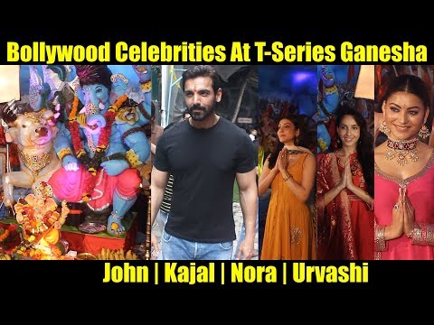 BIGGEST Ganpati Of Bollywood | T-Series BAPPA | John Abraham, Kajal Agarwal, Nora Fatehi, Urvashi