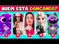 Adivinhe Quem está DANÇANDO TikTok 💃🎵| Bolofofos, Ana Castela, Emilly vick, Catnap, Elsa