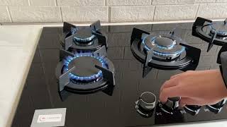 Cookerfun | Kitchen Appliance | 5 Burners GAS Stove | Easy To Operation