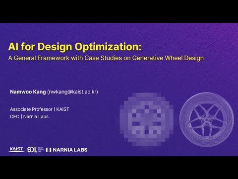 AI for Design Optimization: A General Framework with Case Studies on Generative Wheel Design