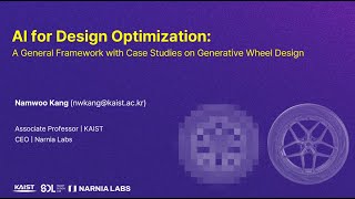 AI for Design Optimization: A General Framework with Case Studies on Generative Wheel Design