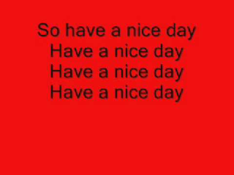 Have A Nice Day Stereophonics W Lyrics Youtube