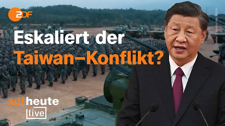 Pelosi-Besuch in Taiwan: China droht den USA | ZDFheute live