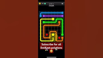 Dot knot. Monday 17. June. Solution . Daily challenge Level 2. 2024 DotKnot