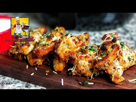 Garlic Parmesan Chicken Wings | Appetizers