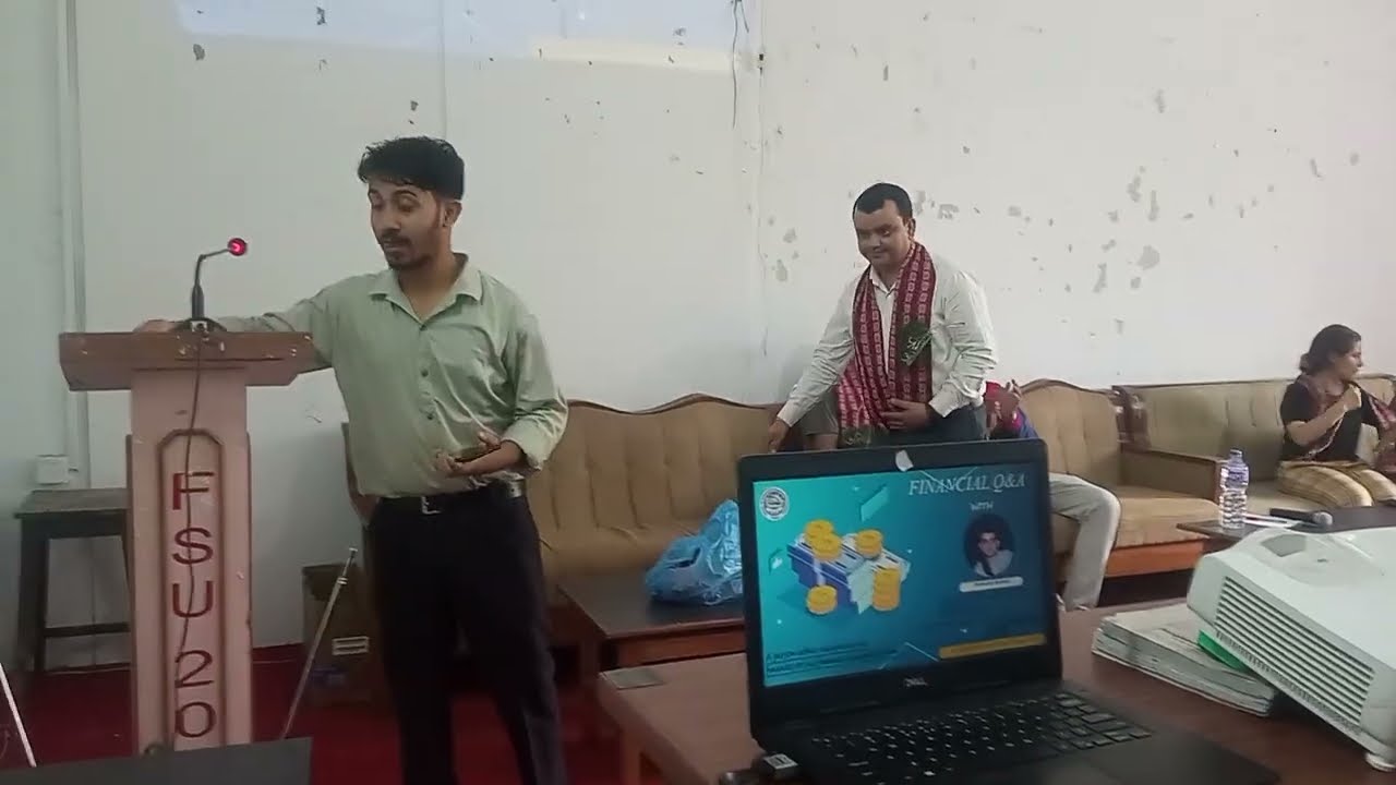 Innovation Hunt Committee's Financial Q & A Session With CFA Hemanta Bashyal Sir