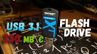 Обзор флешки Patriot 128 GB Supersonic Rage XT