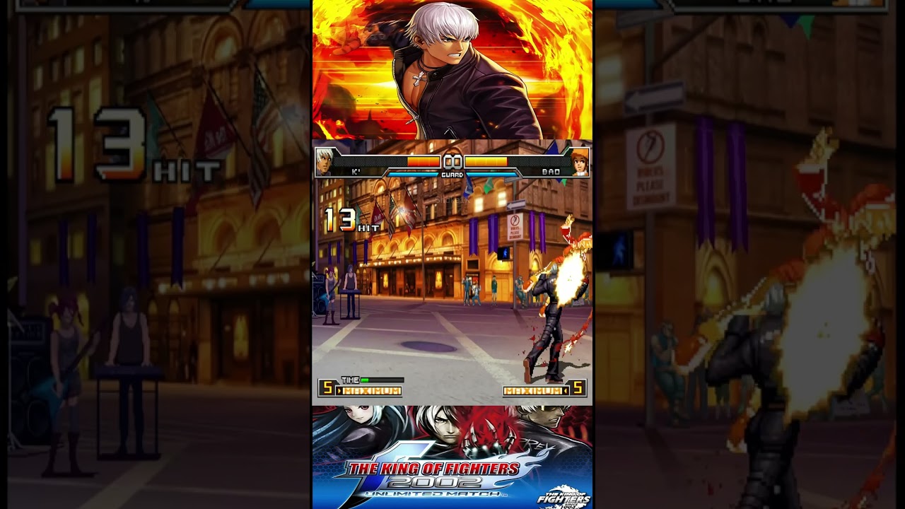 K'Dash Combo 100% - KOF 2002 UM