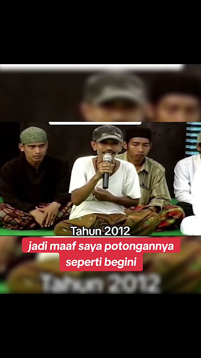 Ternyata ini,Awal Mula Mama Ghufron mimpin doa dengan bahasa maqoli nya