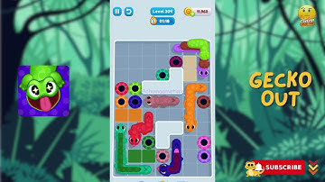 Gecko Out - Level 304 - Gameplay walkthrough
