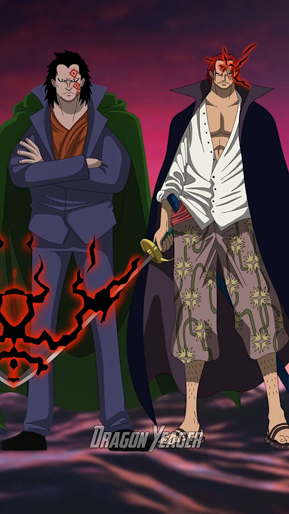 Monkey D.Dragon vs Shanks (Speculation)                   #whoisstrongest #onepiece #shanks #dragon