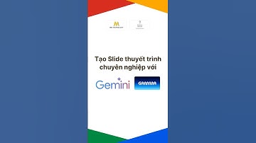 Mẹo tạo slide thuyết trình chuyên nghiệp siêu tốc bằng Gemini và Gamma AI.