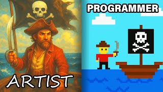 Artist vs Programmer: Who Can Make the BETTER Game in 24 Hours