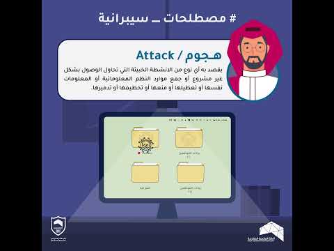 المصطلح السيبراني الهجوم