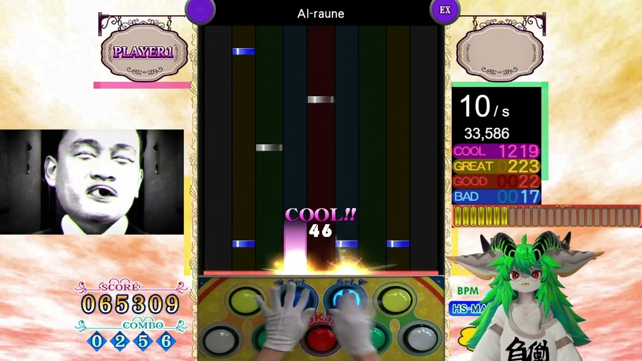 [pop'n music PMS] ●14 Al-raune HARD CLEAR AAA