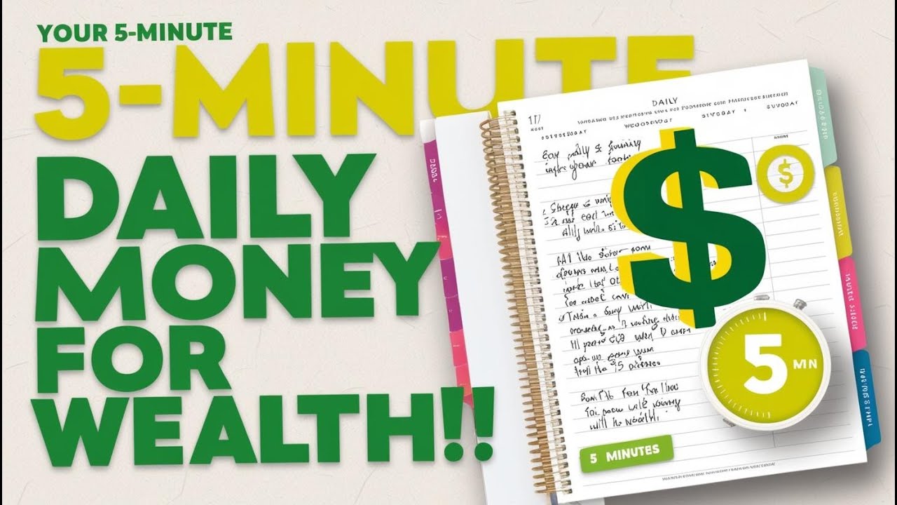 Money Routine Your 5 Minute Daily Money Routine for Wealth - YouTube