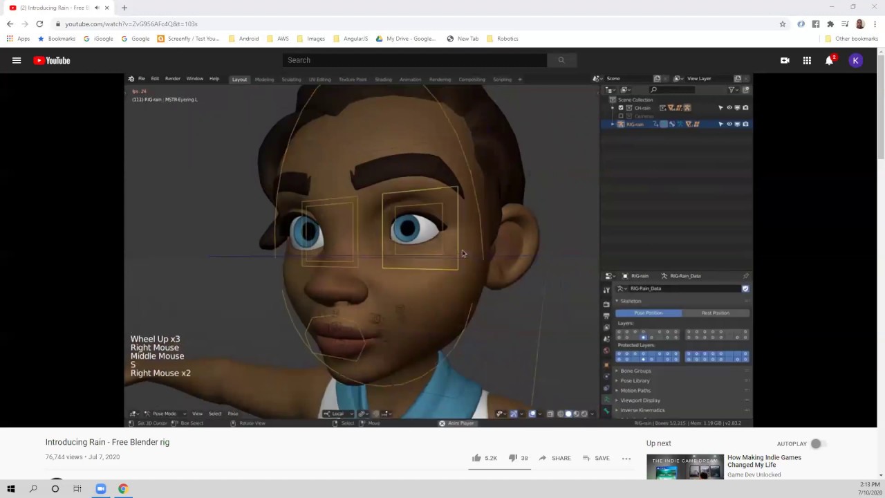 Game development Day 5 - YouTube
