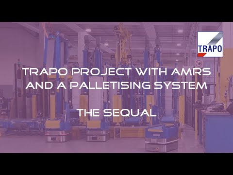 Trapo project with AMRs and a palletising system -  the sequal