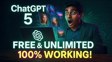 How to Use ChatGPT 5 for Free & Create Unlimited AI Images  – 100% Working!