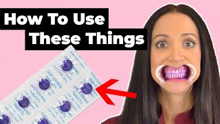 How To Use Plaque Tablets (Disclosing Tablets Explained)