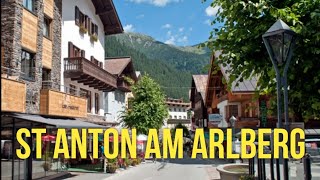 St Anton am Arlberg 2020 snowboarding in Austria