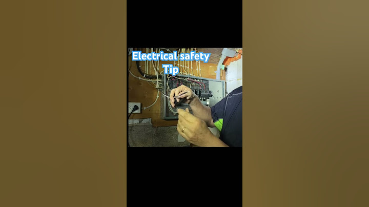 Electrical safety tip most don’t know! #life #electricalsafety #diy