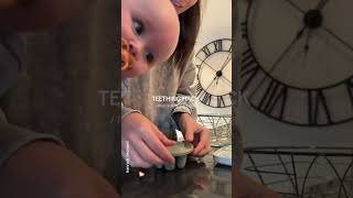 Teething Hacks 💘 Happy Babies Kidz View 💕 #happybabieskidzview