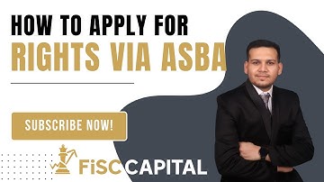 How to Apply for Rights Issue via ASBA: Step-by-Step Guide Using Net Banking