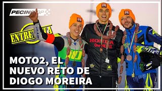 Hace unos días Diogo Moreira le ganó al mismísimo Valentino Rossi en su propio rancho; ahí es nada.