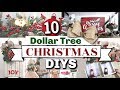 10 Dollar Tree CHRISTMAS DIYS | DIY Dollar Tree Farmhouse Christmas Decor 2019 | Krafts by Katelyn