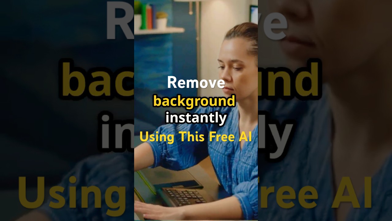 This AI Removes Backgrounds in 1 Second — FREE! 