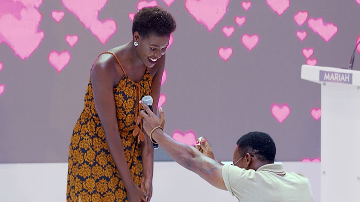 Brian Karuchi proposed to Maren after meeting the right  ||Hello Mr.Right