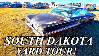 I Tour a PRIVATE South Dakota Classic Car Collection! HIDDEN Behind the SD Hills!! (Car Collection)