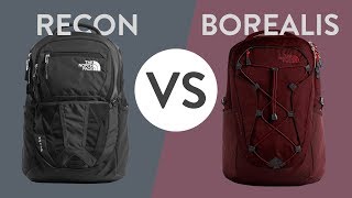 North Face Recon vs Borealis - What's the difference? - YouTube