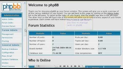 How to Manage Ranks in phpBB - Host Department LLC