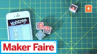 Electronic RGB dice with bluetooth connectivity...GAME CHANGERS! | Electronics Maker screenshot 3