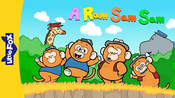 A Ram Sam Sam 2 | Nursery Rhymes | Favorite | Little Fox | Animated Songs for Kids