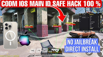 Call of Duty Mobile iOS Hack | Main ID Safe | Latest CODM Mod Menu No Jailbreak iPhone iPad