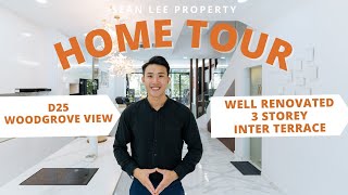 WoodGroove View  | 99 Years Leasehold 3 Storey Inter Terrace | District 25 | $2,850,000 | FOR SALE