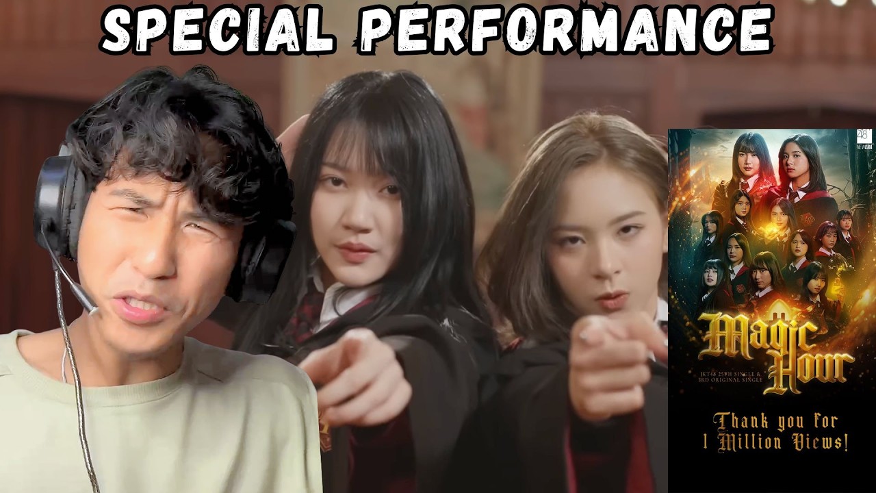 MARSHA🤫 JKT48 - Magic Hour [Performance Music Video] | MEN REACTION