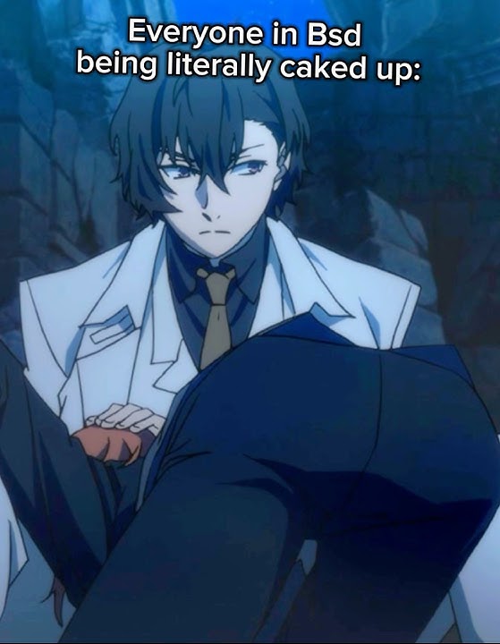 Like how can one be so flat? 💀 #foryou #bsd #bungostraydogs #funny #anime #dazai
