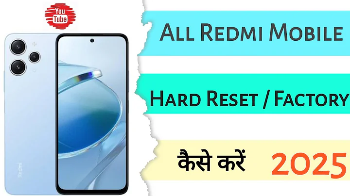 How to Hard Reset All Redmi Mobiles in 2025 | 100% Working Method