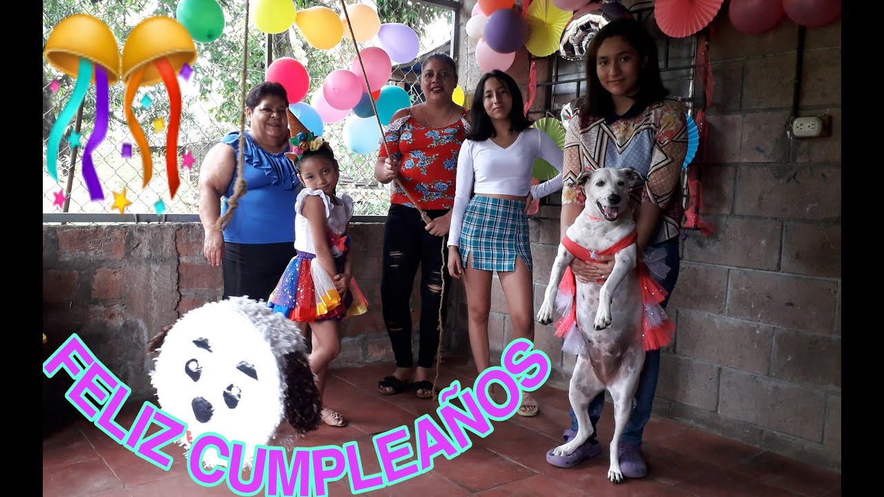Llego la Hora de Reventar la Piñata feliz cumpleaños mama berta happy  birthday🎈🎈 El salvador 4x4 