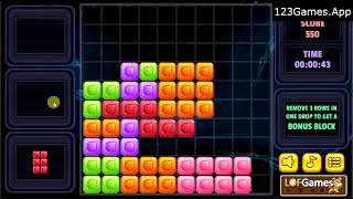10x10 Blocks Match Gameplay & Walkthrough | Free at 123Games.App