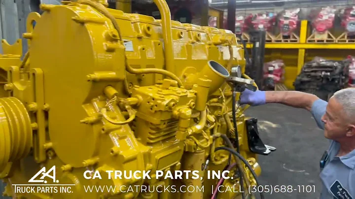 1995 Caterpillar 3406E Diesel Engine with Jake Brakes, 475HP 5EK PETERBILT @catrucks